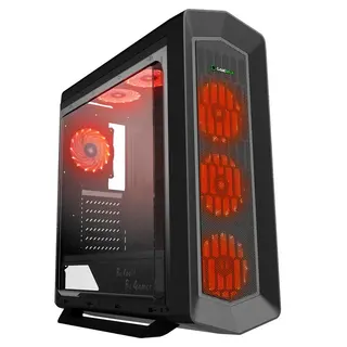 GameMax қаптамасыз  ДК корпусы Asgard ECO (G516) - Red