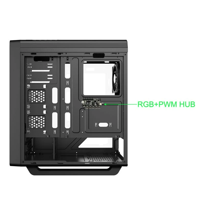 Корпус GameMax без БП Asgard RGB G516 - фото 6