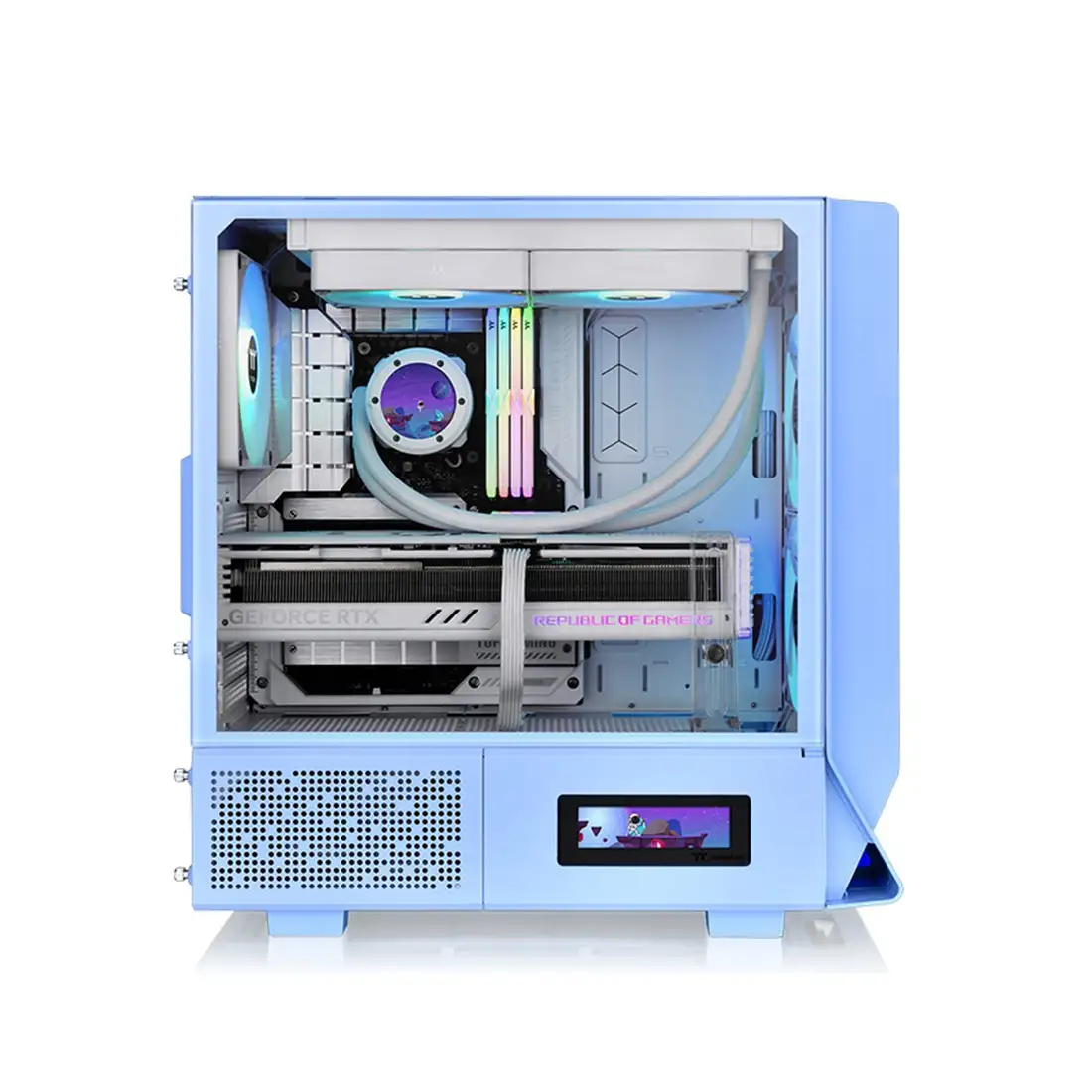 Компьютерный корпус Thermaltake Ceres 330 TG ARGB Hydrangea Blue без Б/П  - фото 2