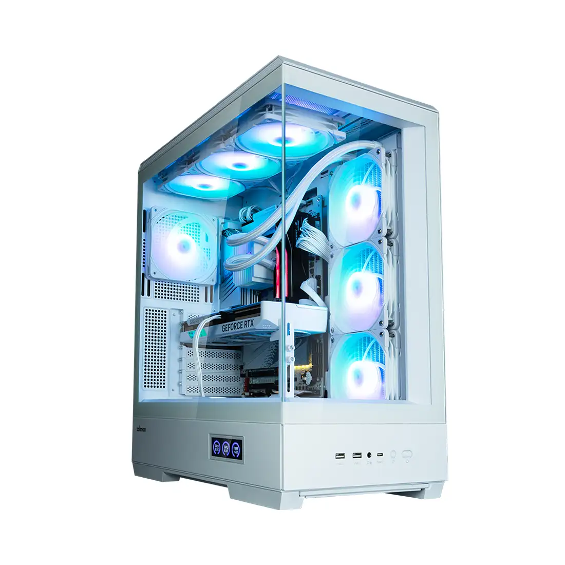 Компьютерный корпус Zalman P50 DS White без Б/П 
