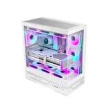 Компьютерный корпус Huntkey GX760A Fortune White без Б/П  - фото 3
