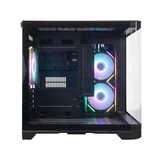 Компьютерный корпус 1STPLAYER UV5 BLACK без Б/П  - фото 3