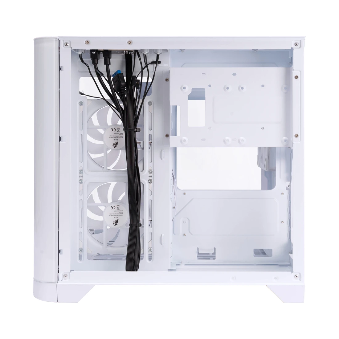 Компьютерный корпус 1STPLAYER UV5 WHITE без Б/П  - фото 3