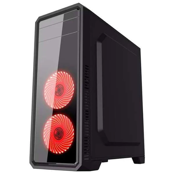 Корпус Gamemax без БП G561F-Red - фото 2