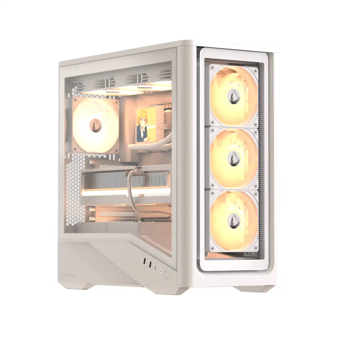 Компьютерный корпус Formula V Air Power G9 DUO SA White без Б/П 