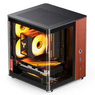 Jonsbo компьютерлік корпусы TK-0 Black қуат көзі жоқ - фото 2