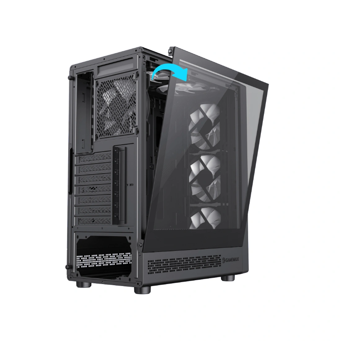 Компьютерный корпус Gamemax Storm 2 AB Black без Б/П  - фото 2