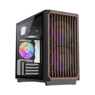 Компьютерный корпус Gamemax F35 BW Black без Б/П 