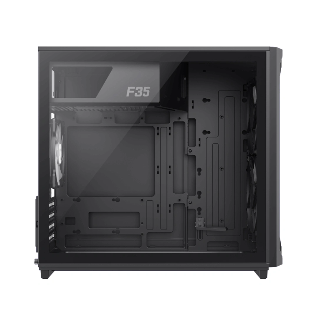 Компьютерный корпус Gamemax F35 BW Black без Б/П  - фото 3