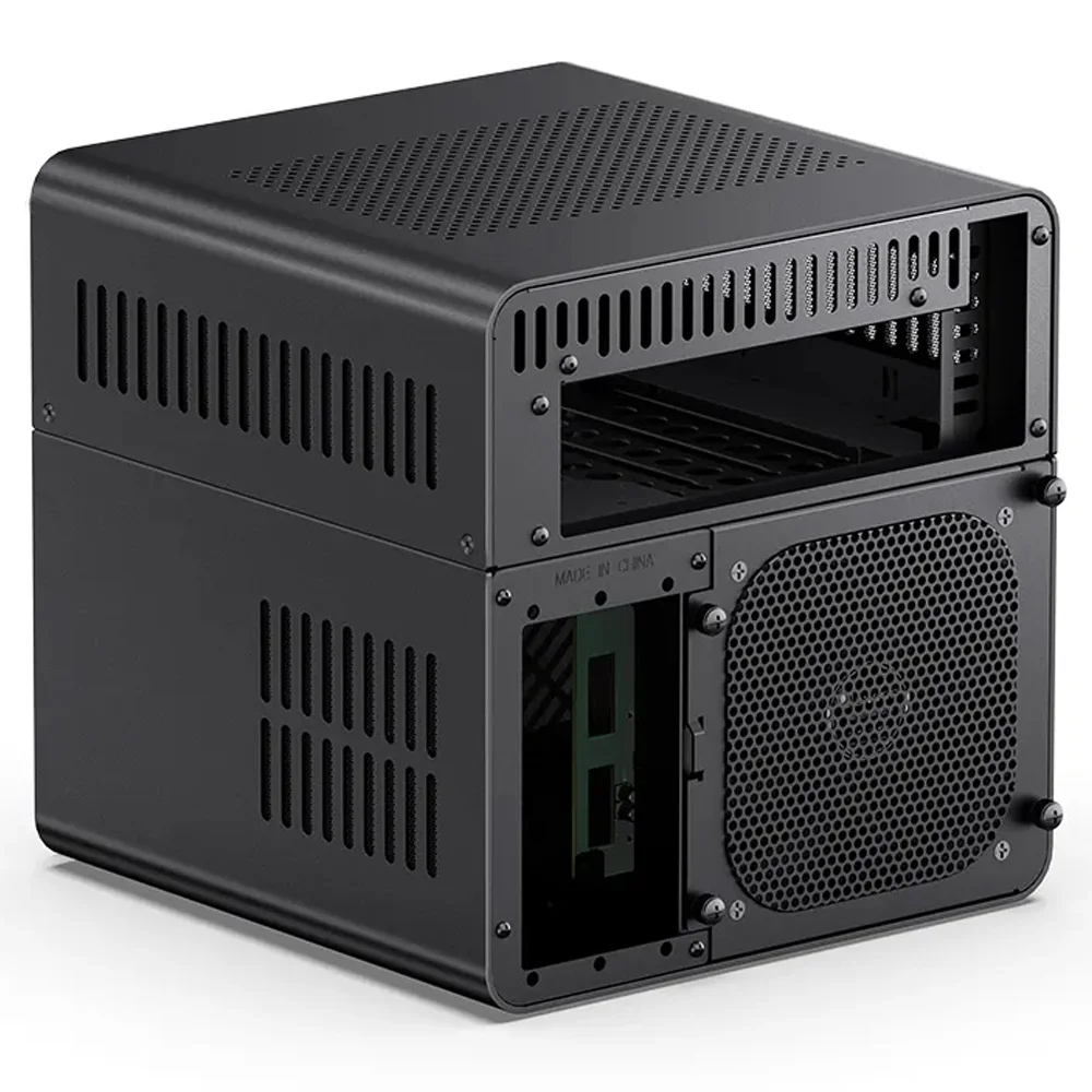 Jonsbo компьютер корпусы N2 Black без Б/П - фото 4