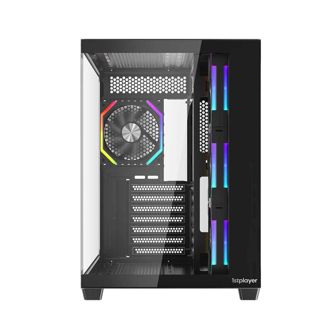 Компьютерный корпус 1STPLAYER BV7 Black без Б/П 