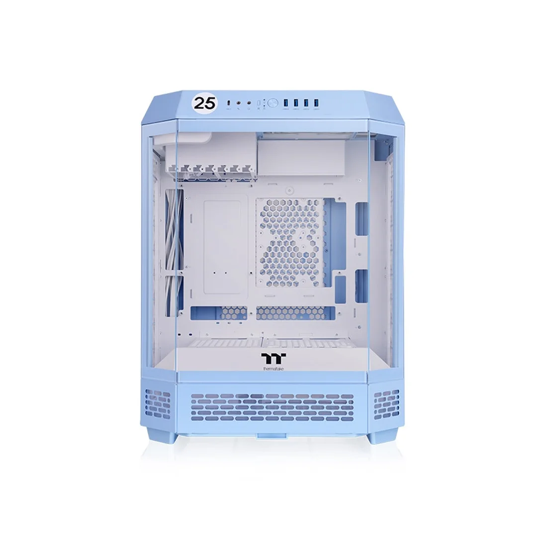 Компьютерный корпус Thermaltake The Tower 600 Hydrangea Blue без Б/П - фото 2