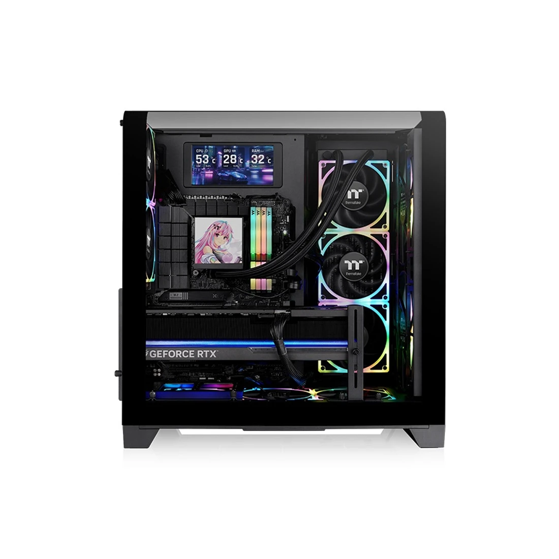 Компьютерный корпус Thermaltake View 390 Air Black без Б/П 
