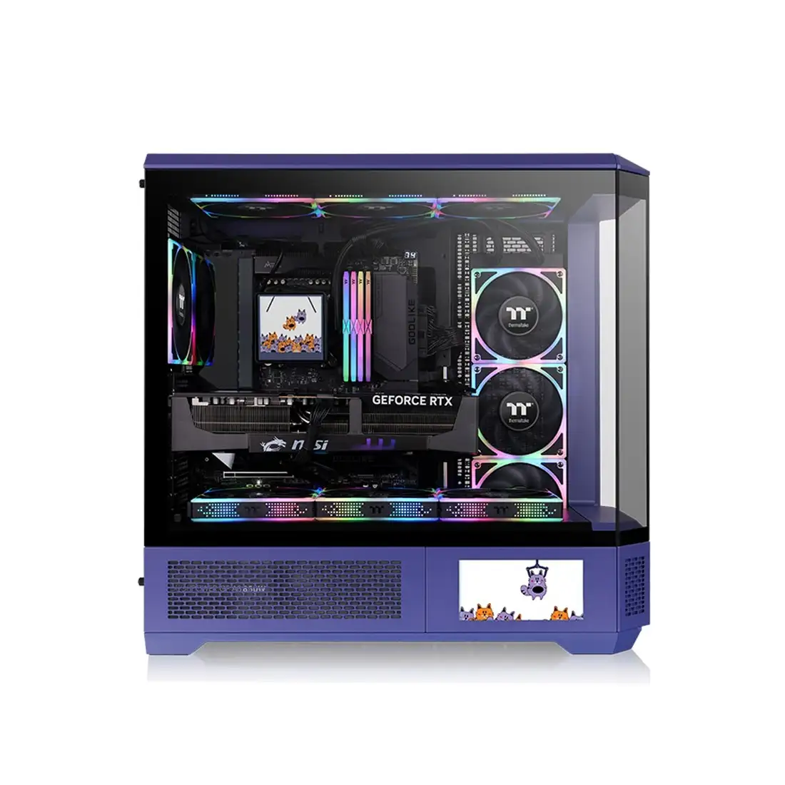 Компьютерный корпус Thermaltake View 600 TG Future Dusk без Б/П 