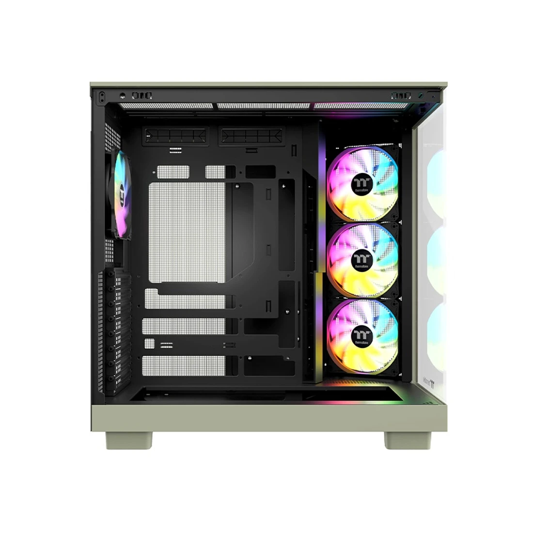 Компьютерный корпус Thermaltake View 380 XL WS ARGB Matcha Green без Б/П 