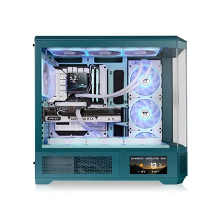 Компьютерный корпус Thermaltake View 600 TG Transformative Teal без Б/П 