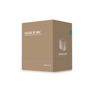 Компьютерный корпус Deepcool CG330 3F WH без Б/П 