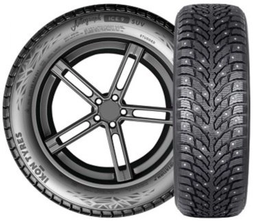 Ikon Tyres (Nokian) Autograph Ice 9 285/40 R21 109 T с шипами  - фото 3