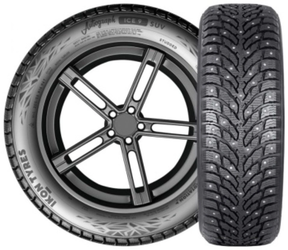 Ikon Tyres (Nokian) Autograph Ice 9 SUV 245/45 R20 103 T с шипами 