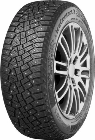 Continental IceContact 2 SUV 215/55 R18 99 T с шипами 