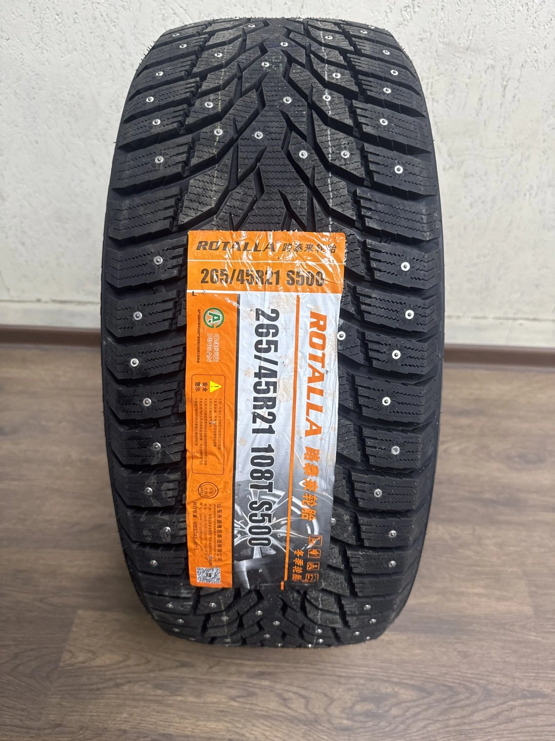 Rotalla Setula S500 265/45 R21 108 T с шипами 