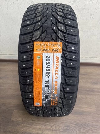 Rotalla Setula S500 265/45 R21 108 T с шипами 