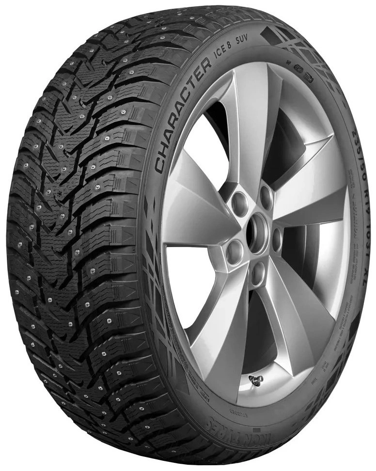 Ikon Tyres (Nokian) Character Ice 8 SUV 215/65 R16 102 T с шипами  - фото 3