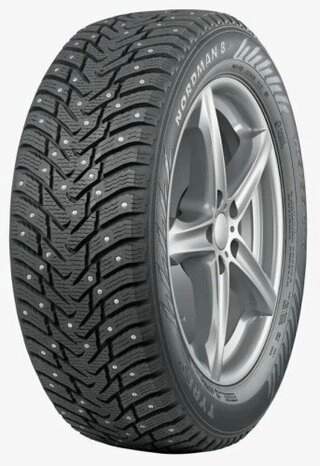 Ikon Tyres (Nokian) NORDMAN 8 195/55 R15 89 T с шипами 