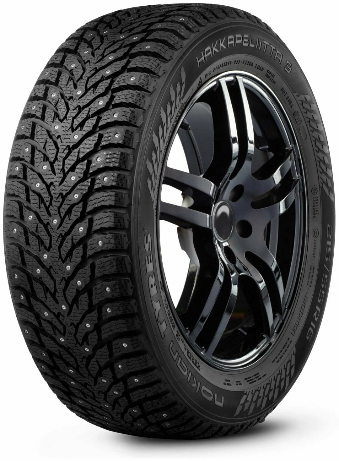 Nokian Hakkapeliitta 9 SUV 215/65 R17 103 T с шипами  - фото 3