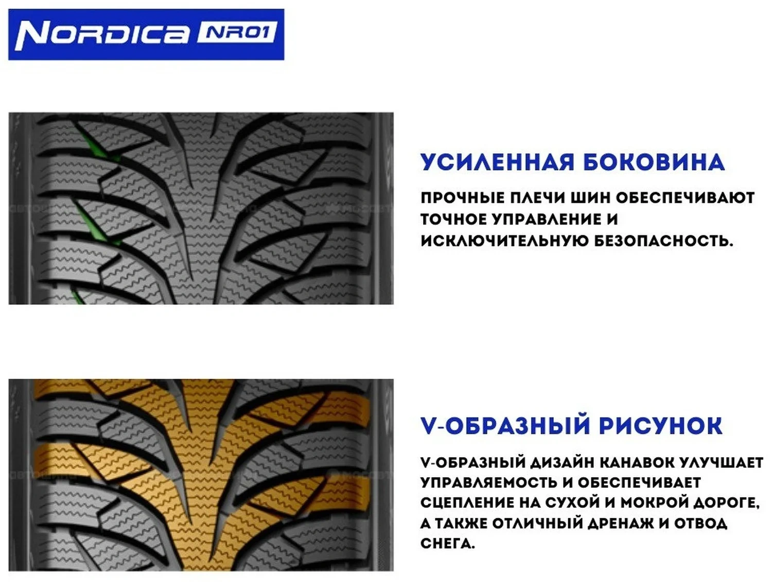 Шина Rydanz Nordica NR01 215/60R16 99HXL зимняя  - фото 5
