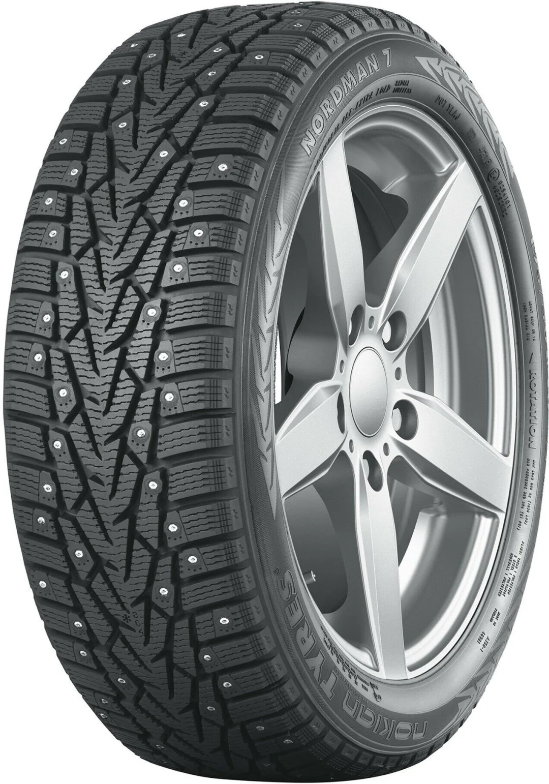 Nokian NORDMAN 7 XL 205/65 R16 99T с шипами 