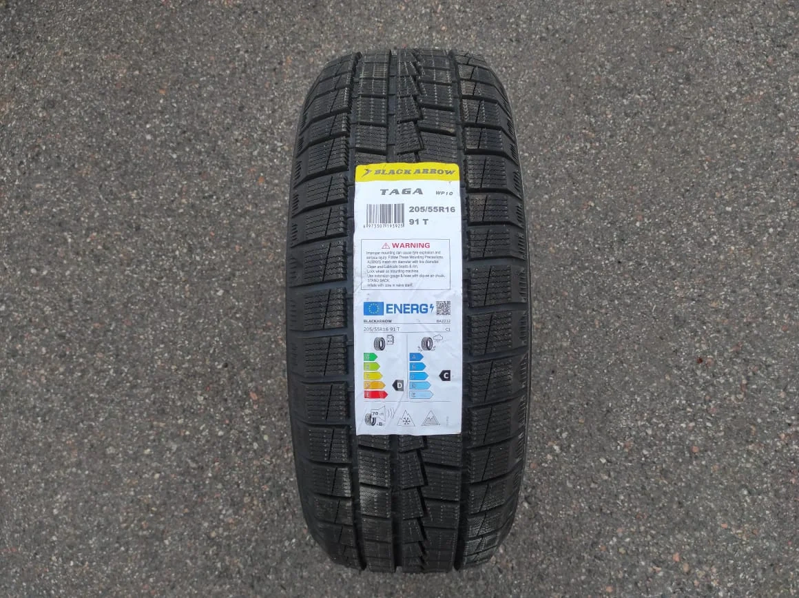 Шина BlackArrow WP10 205/55/16 (91T) зимняя  - фото 2