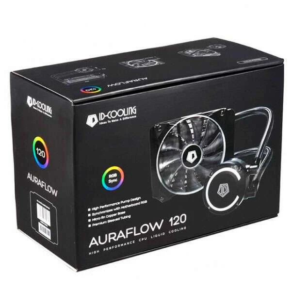 Система жидкостного охлаждения ID-Cooling AURAFLOW 120 - фото 3