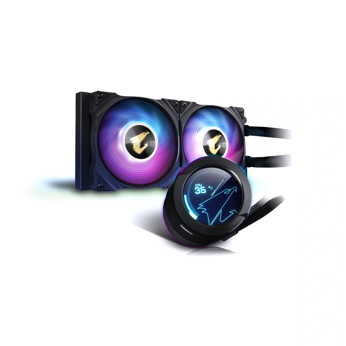 Кулер для процессора Gigabyte AORUS WATERFORCE X 240 