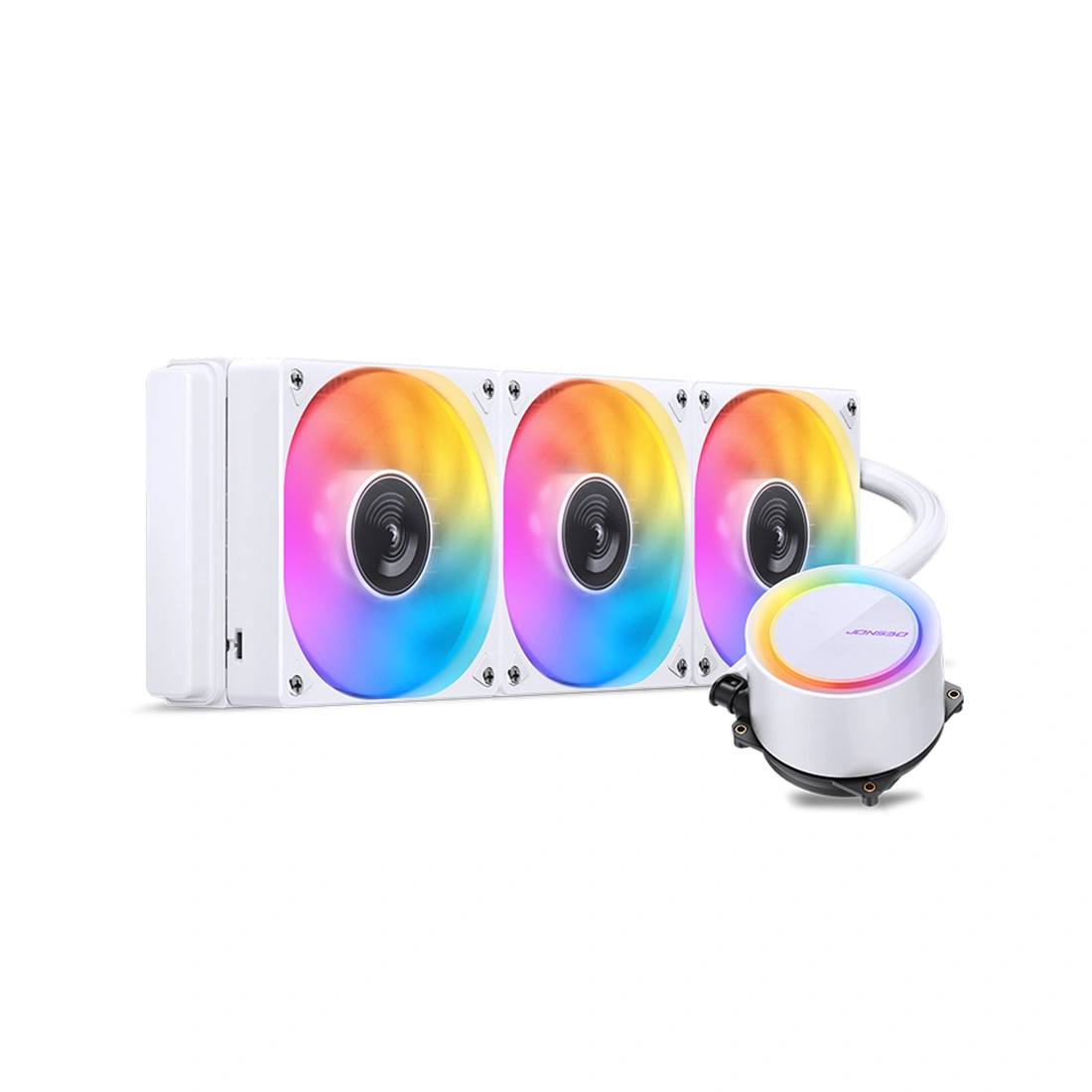 Кулер с водяным охлаждением Jonsbo TG-360 White 