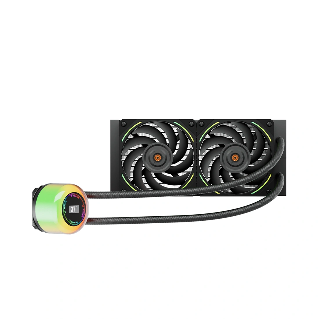 Кулер с водяным охлаждением 1STPLAYER CC 240 BLACK  - фото 5