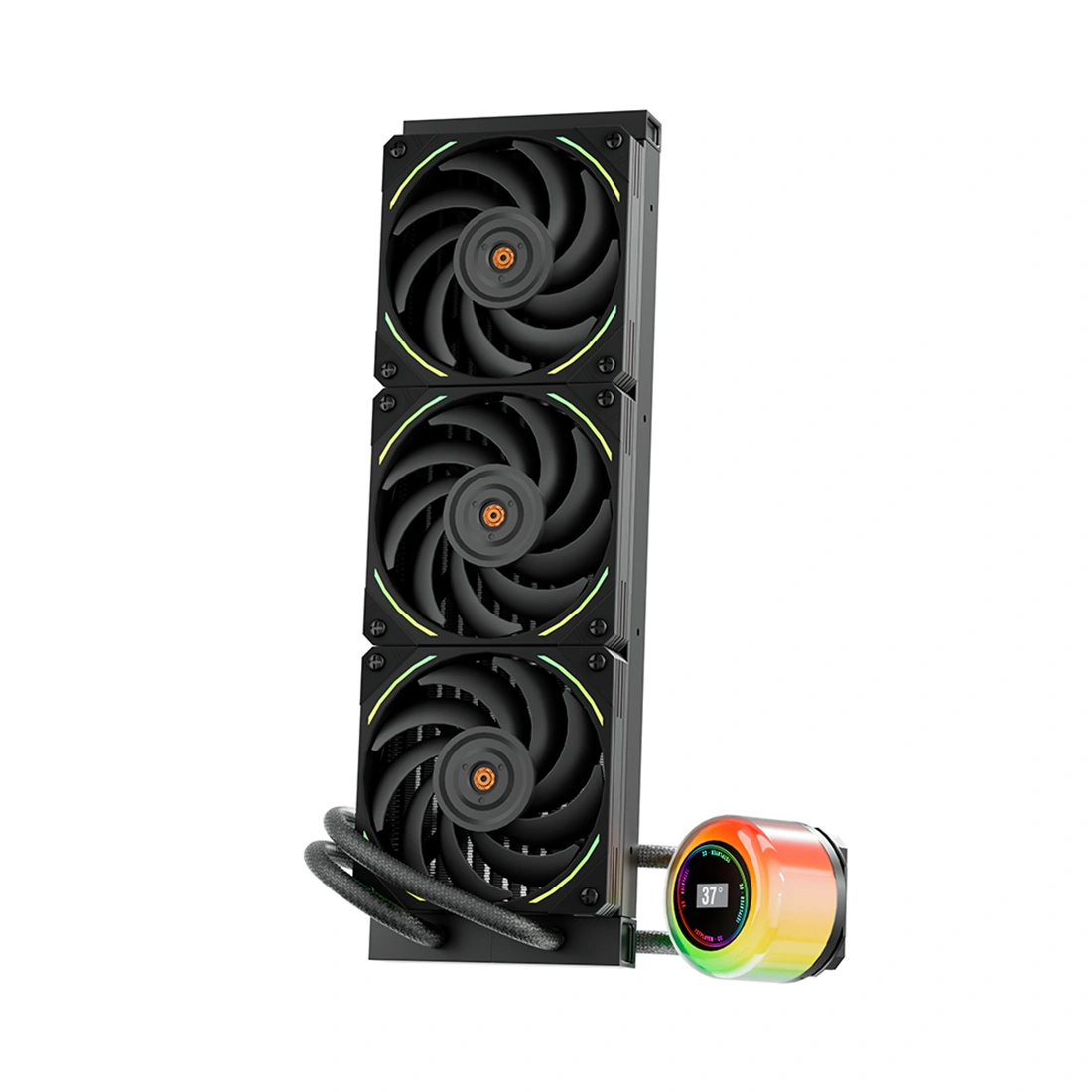 Кулер с водяным охлаждением 1STPLAYER CC 360 BLACK  - фото 2