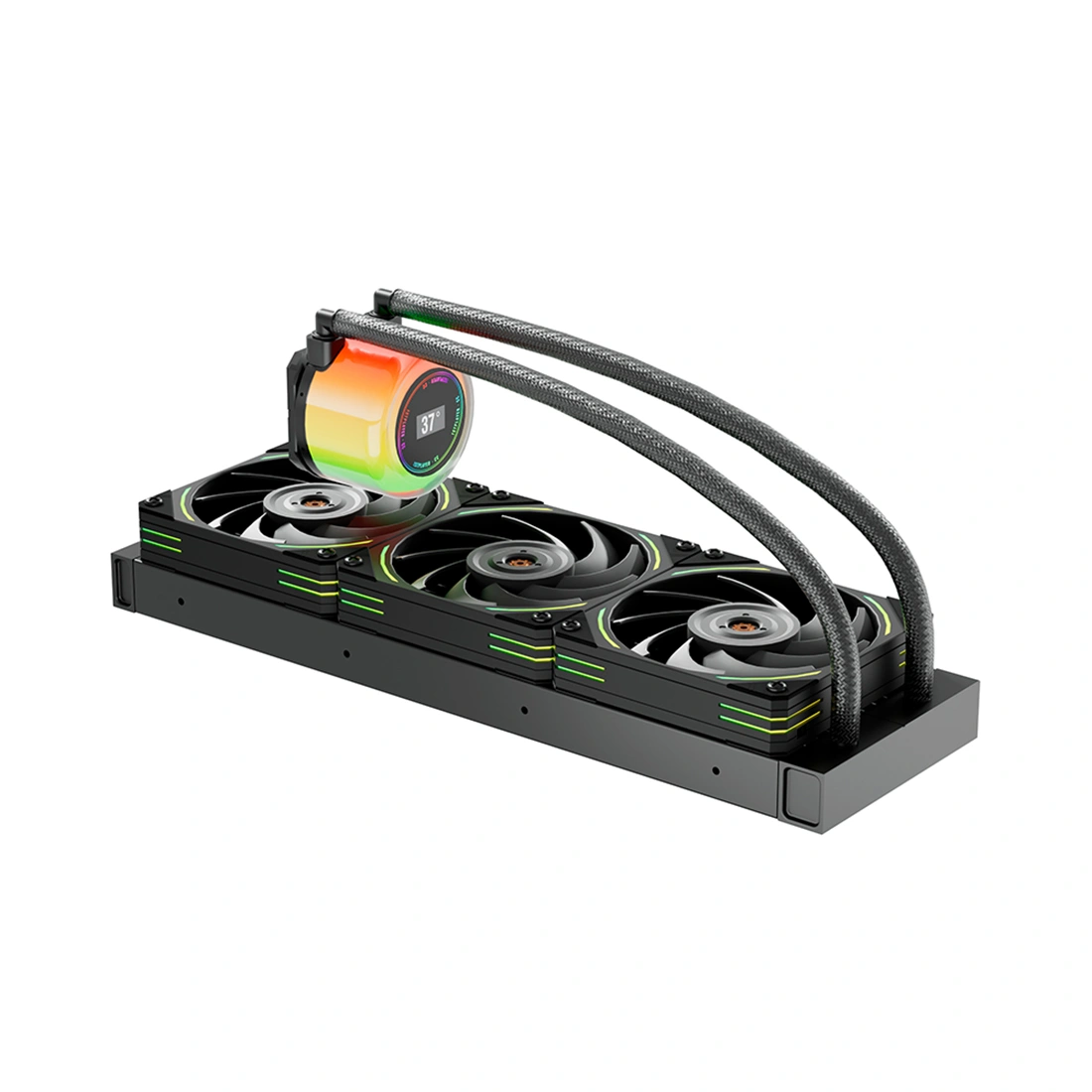 Кулер с водяным охлаждением 1STPLAYER CC 360 BLACK  - фото 4