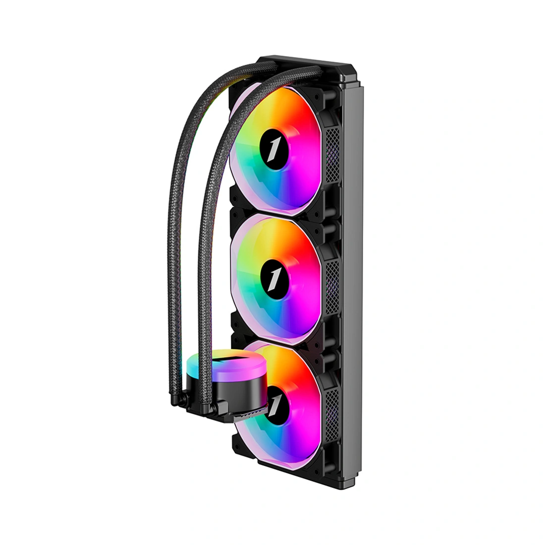 Кулер с водяным охлаждением 1STPLAYER TS2 360 BLACK  - фото 3