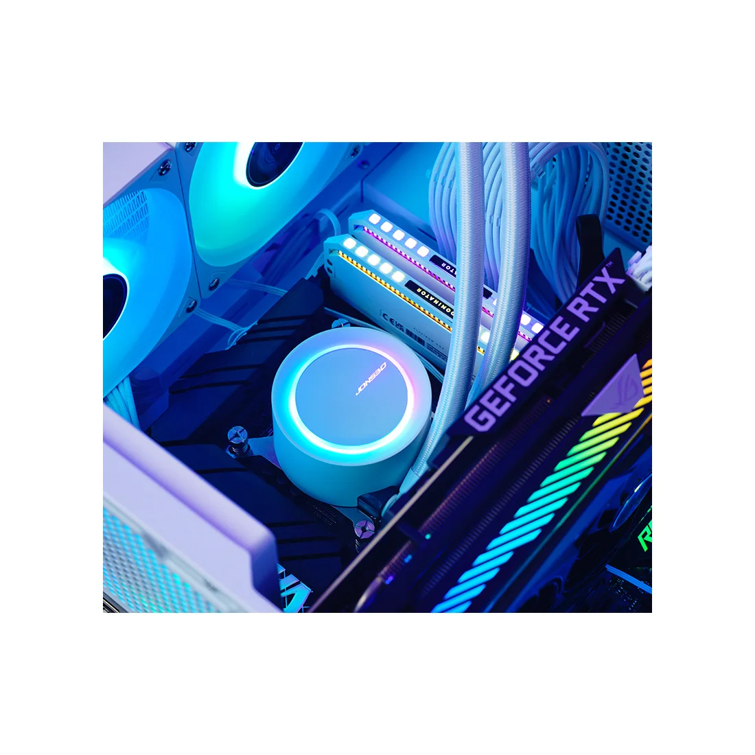 Кулер с водяным охлаждением Jonsbo TG-360 Black 