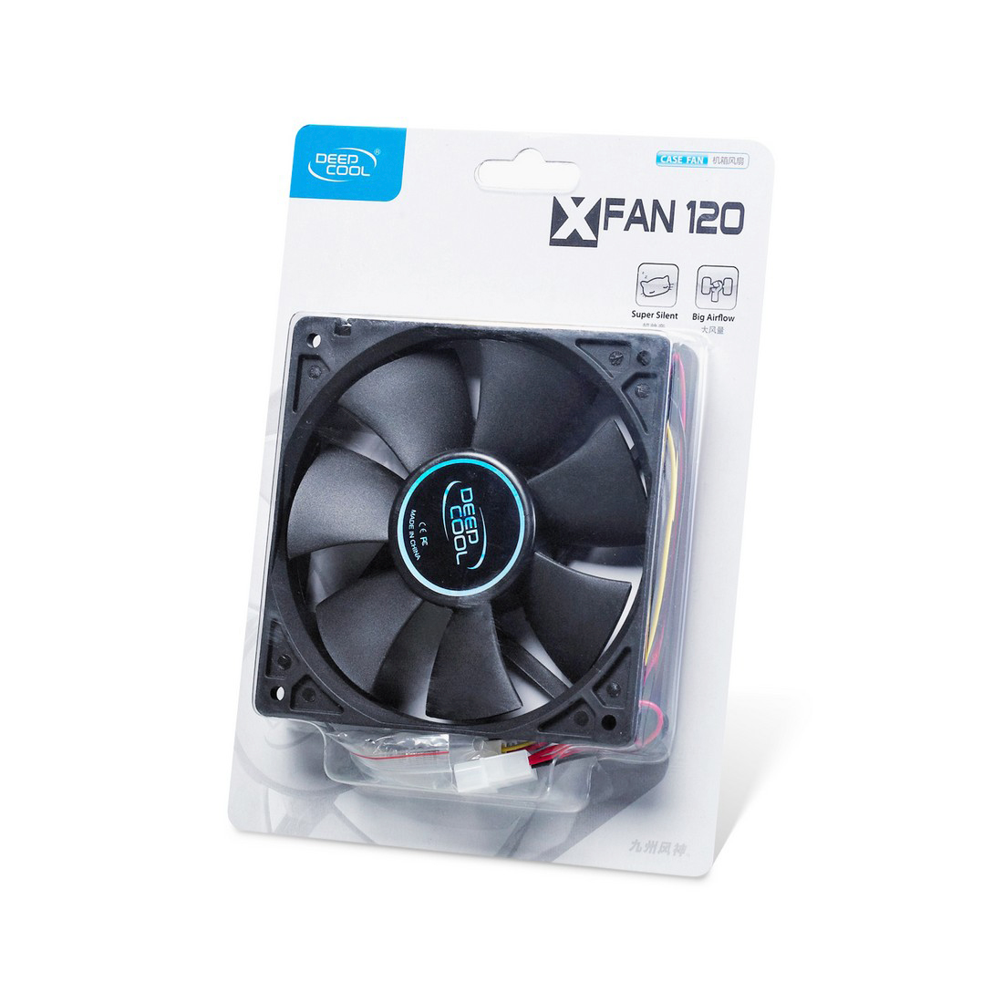 Deepcool компьютер корпусының кулері XFAN 120 Deepcool компьютер корпусының кулері XFAN 120
