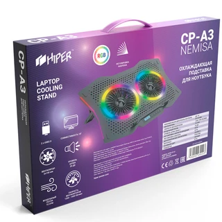 Подставка для игровых ноутбуков Hiper СP-A3 Nemisa