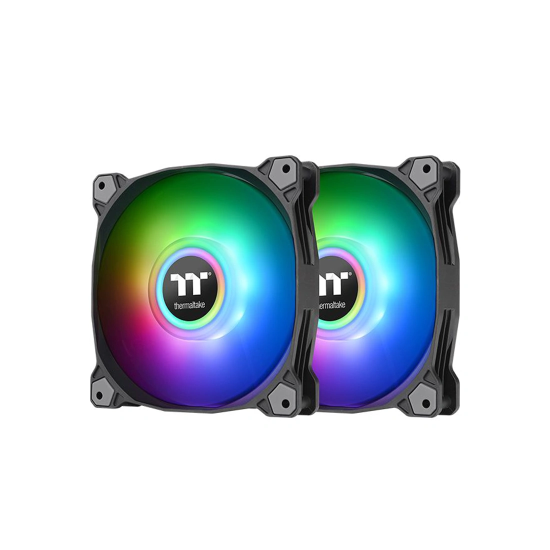 Кулер для компьютерного корпуса Thermaltake Pure Duo 12 ARGB Sync Radiator Fan (2-Fan Pack) Black CL-F115-PL12SW-A