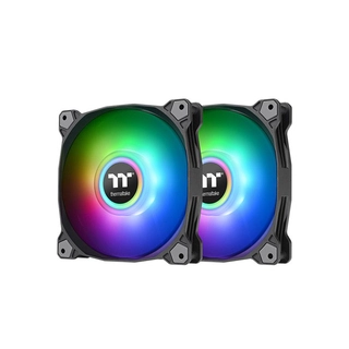 Кулер для компьютерного корпуса Thermaltake Pure Duo 12 ARGB Sync Radiator Fan (2-Fan Pack) Black CL-F115-PL12SW-A