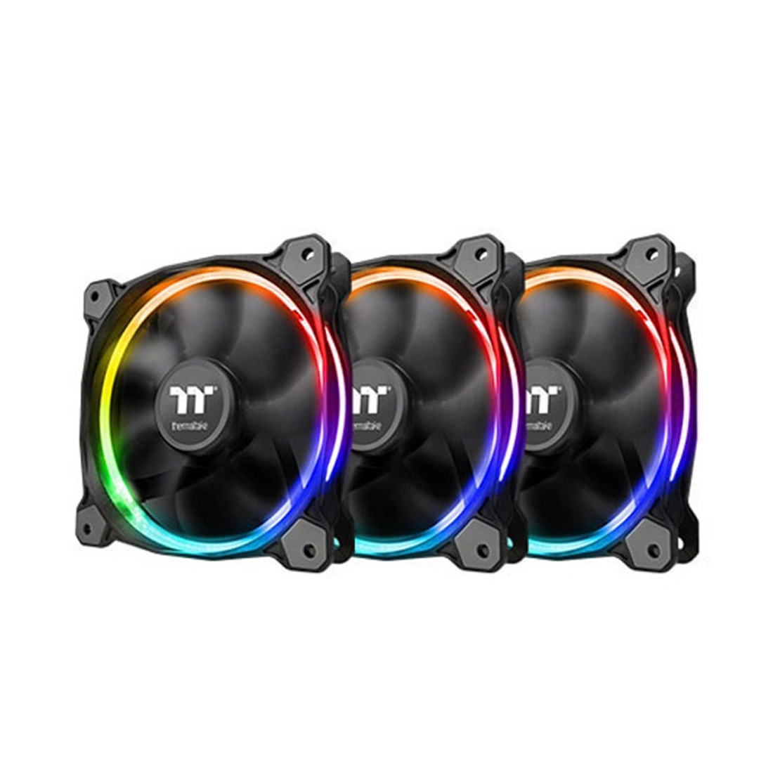 Кулер для компьютерного корпуса Thermaltake Riing 12 RGB Sync Edition (3-Fan Pack)  - фото 3