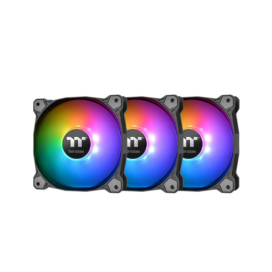 Кулер для компьютерного корпуса Thermaltake Pure Plus 12 RGB TT Premium Edition (3-Fan Pack) CL-F063-PL12SW-A - фото 3