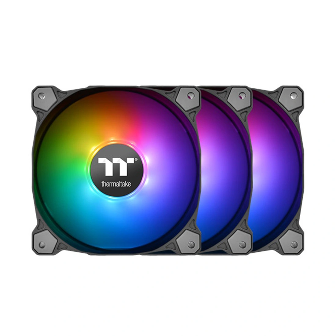 Кулер для компьютерного корпуса Thermaltake Pure Plus 14 RGB TT Premium Edition (3-Fan Pack) CL-F064-PL14SW-A - фото 3