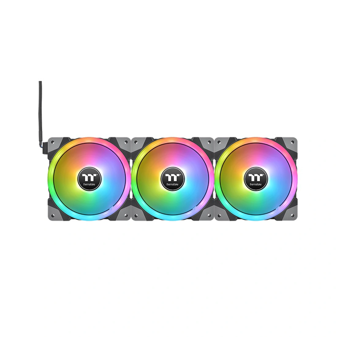Кулер для компьютерного корпуса Thermaltake SWAFAN EX12 RGB PC Cooling Fan (3-Fan Pack) 