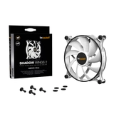 Вентилятор для компьютерного корпуса Bequiet! Shadow Wings 2 140mm PWM White BL091 - фото 5