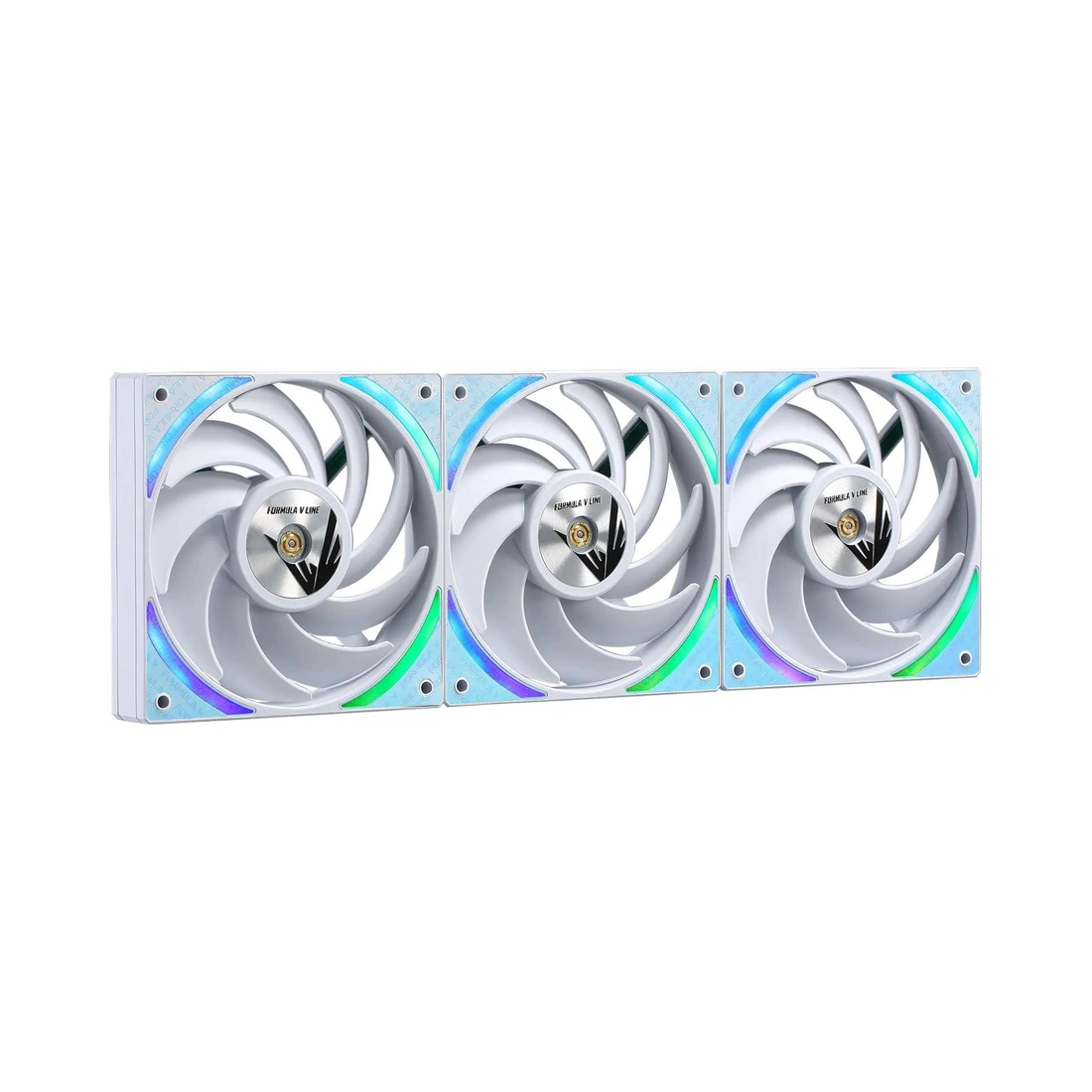 Комплект кулеров для компьютерного корпуса Formula V AIR BRIDGE PLUS WH - 3 в1 AIR BRIDGE PLUS WH - фото 2